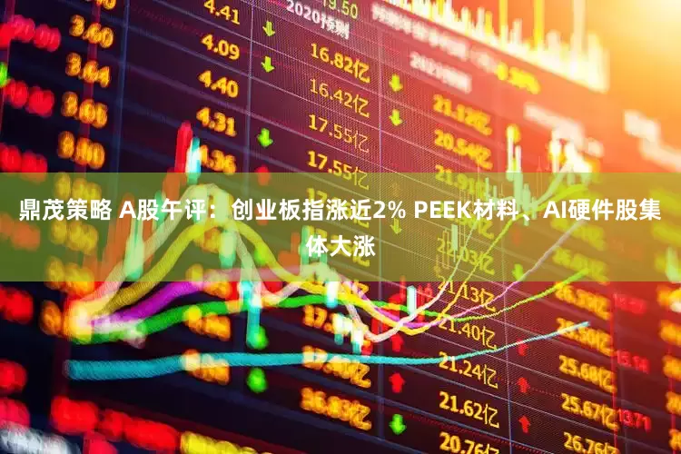 鼎茂策略 A股午评：创业板指涨近2% PEEK材料、AI硬件股集体大涨