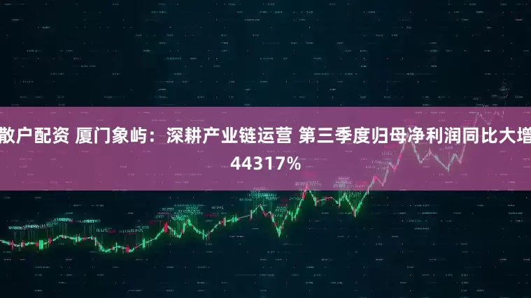 散户配资 厦门象屿：深耕产业链运营 第三季度归母净利润同比大增44317%